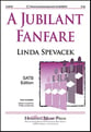 A Jubilant Fanfare SATB choral sheet music cover